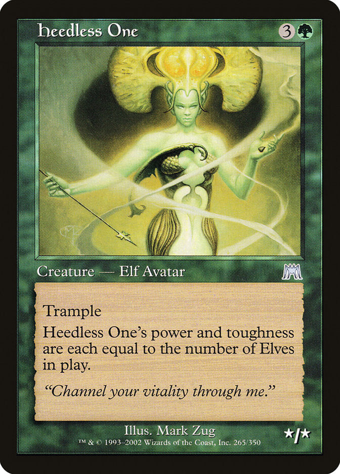 Heedless One [Onslaught] Magic: The Gathering