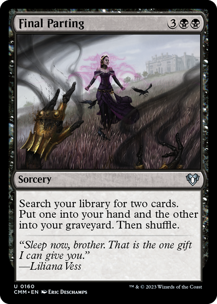 Final Parting [Commander Masters] Magic: The Gathering