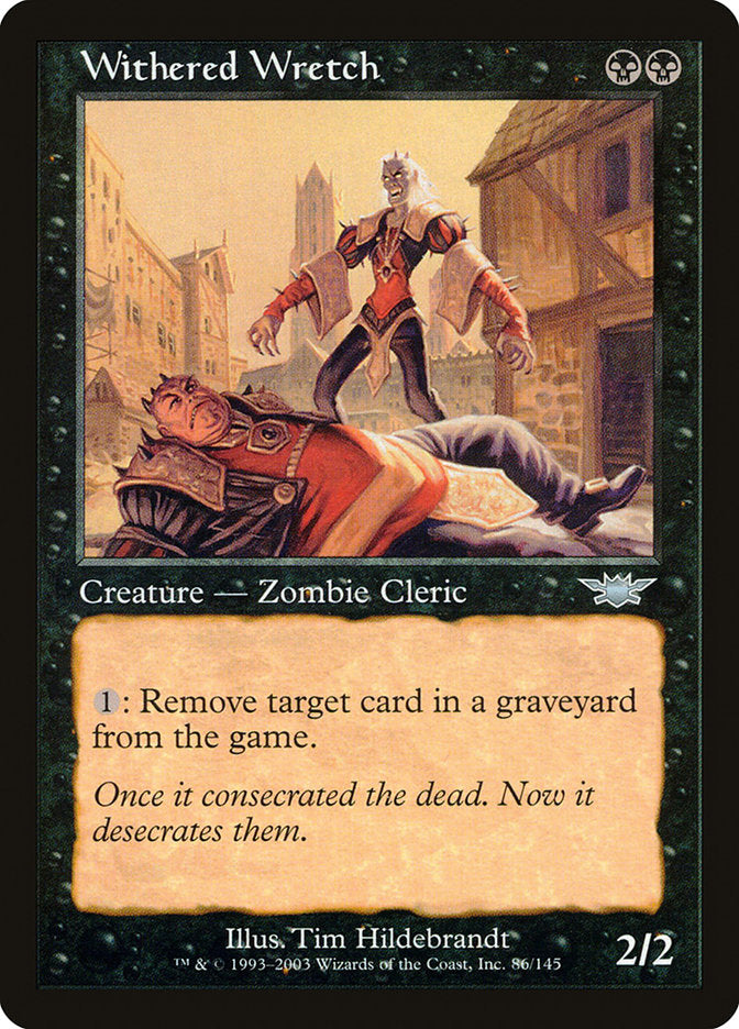 Withered Wretch [Legions] Magic: The Gathering