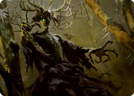 Old Stickfingers Art Card [Innistrad: Midnight Hunt Art Series] Magic: The Gathering