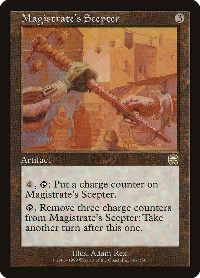 Magistrate's Scepter [Mercadian Masques] Magic: The Gathering