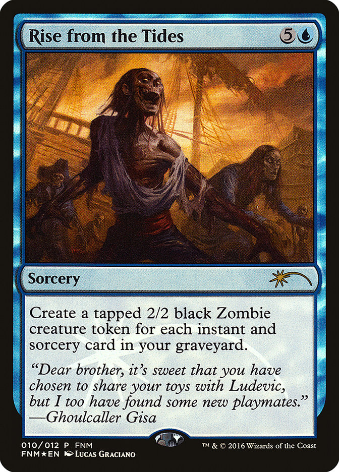 Rise from the Tides [Friday Night Magic 2016] Magic: The Gathering