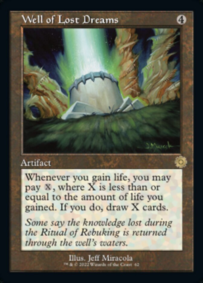 Well of Lost Dreams (Retro) [The Brothers' War Retro Artifacts] Magic: The Gathering