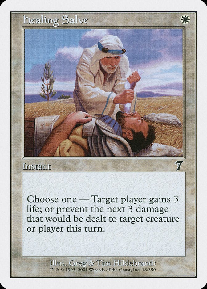 Healing Salve [Seventh Edition] Magic: The Gathering
