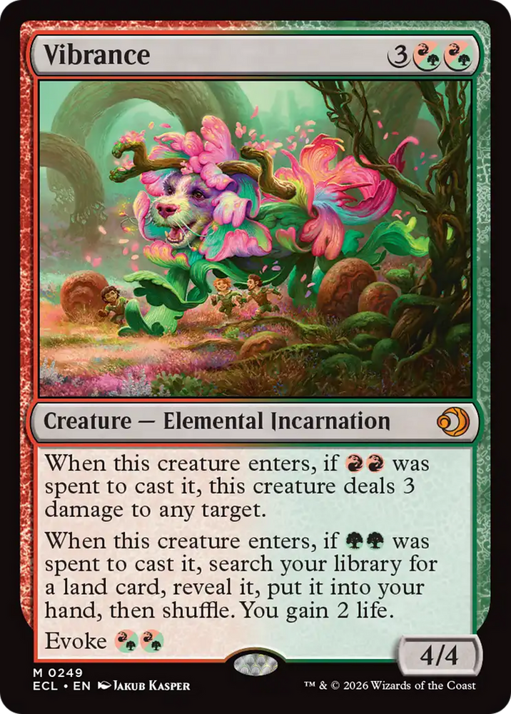 Vibrance [Lorwyn Eclipsed] Magic: The Gathering