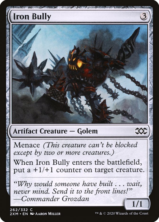 Iron Bully [Double Masters] Magic: The Gathering