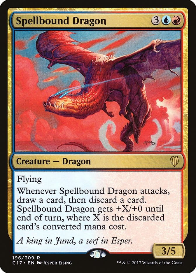 Spellbound Dragon [Commander 2017] Magic: The Gathering