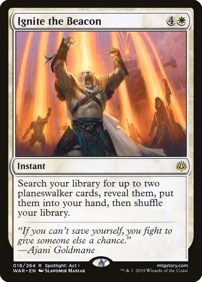 Ignite the Beacon [War of the Spark] Magic: The Gathering