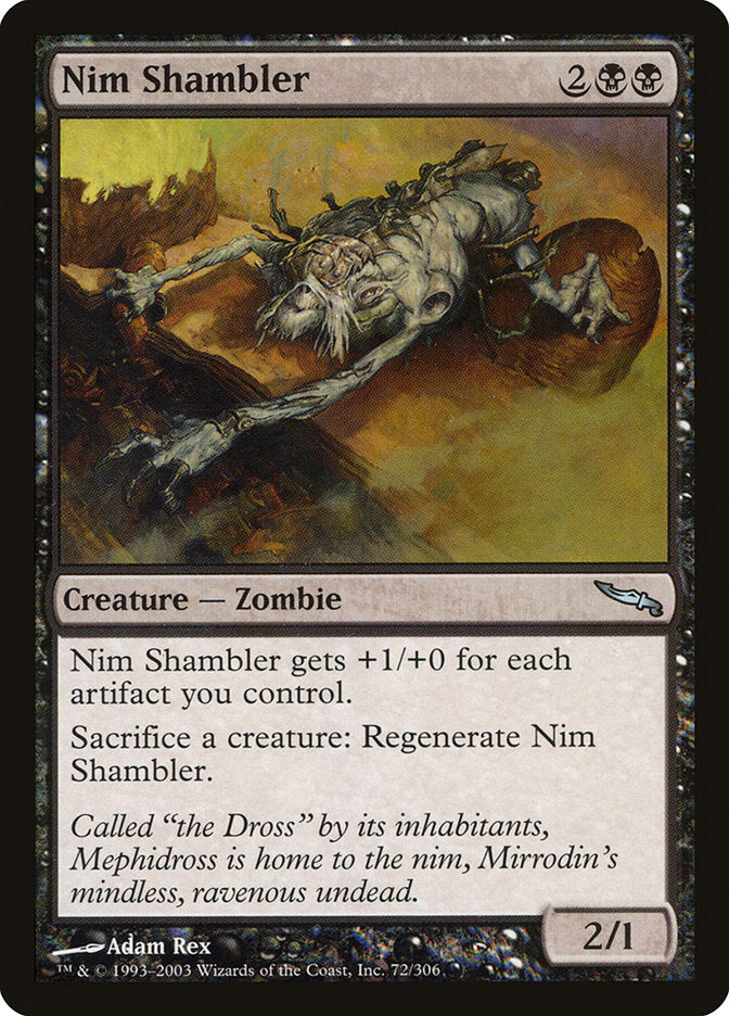 Nim Shambler [Mirrodin] Magic: The Gathering