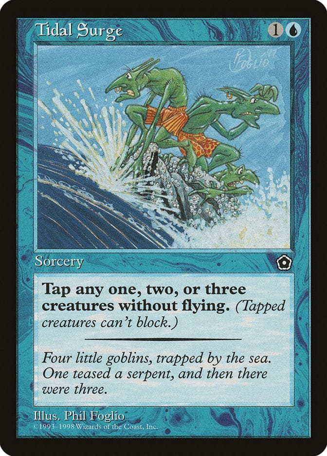Tidal Surge [Portal Second Age] Magic: The Gathering