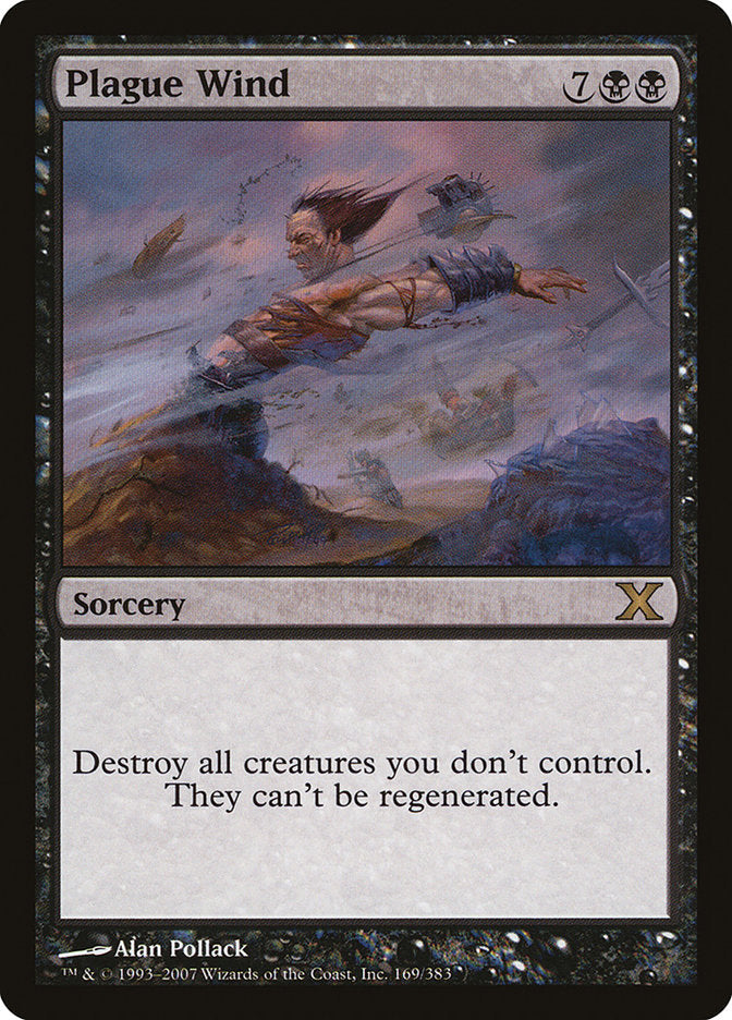 Plague Wind [Tenth Edition] Magic: The Gathering