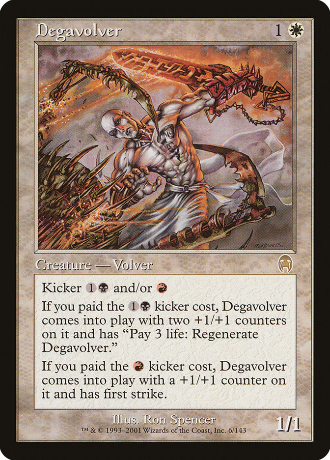 Degavolver [Apocalypse] Magic: The Gathering