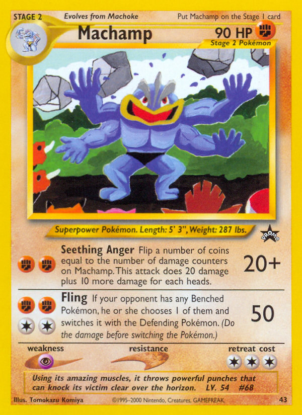 Machamp (43) [Wizards of the Coast: Black Star Promos] Pokémon