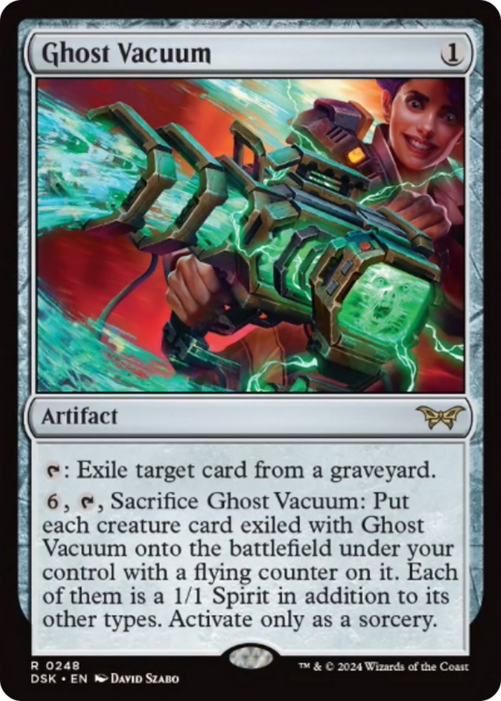 Ghost Vacuum [Duskmourn: House of Horror] Magic: The Gathering
