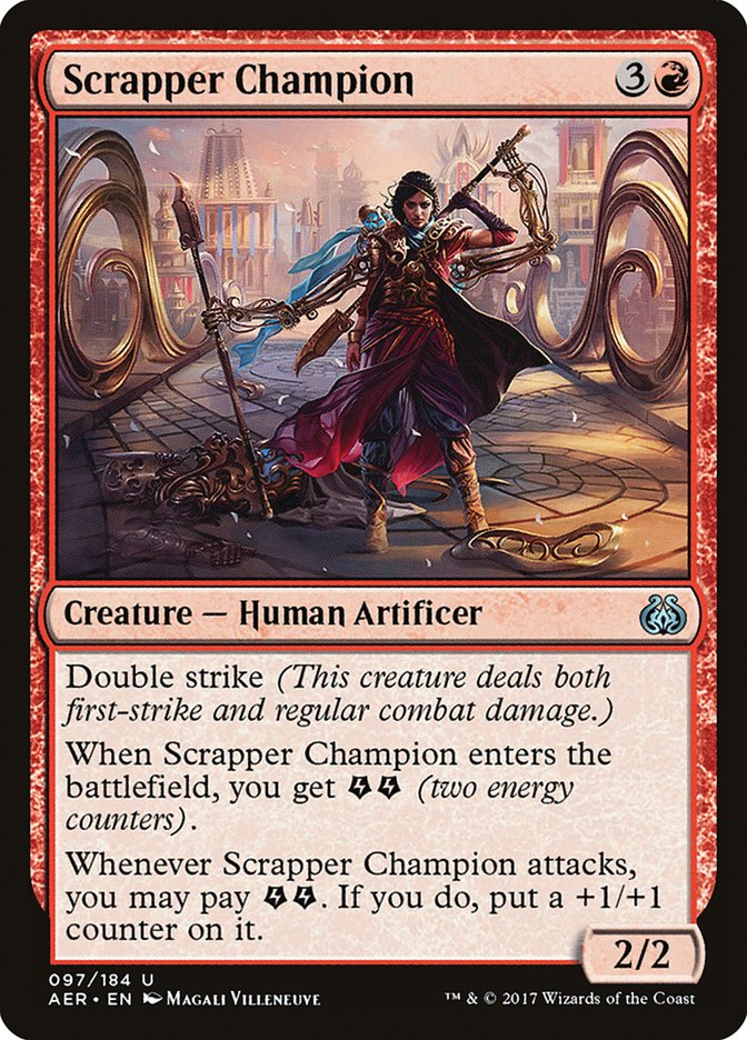 Scrapper Champion [Aether Revolt] Magic: The Gathering