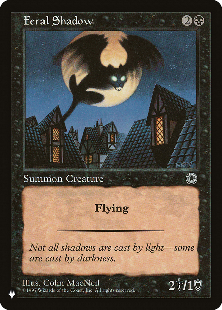 Feral Shadow [The List] Magic: The Gathering