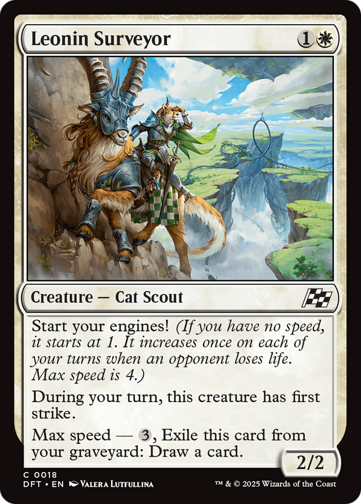 Leonin Surveyor [Aetherdrift] Magic: The Gathering