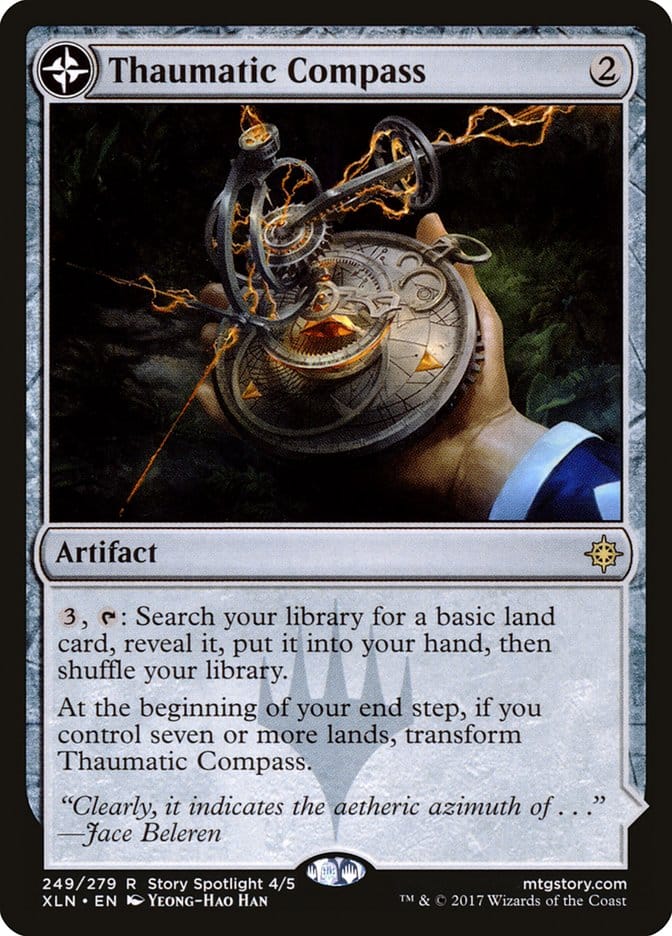 Thaumatic Compass // Spires of Orazca [Ixalan] Magic: The Gathering