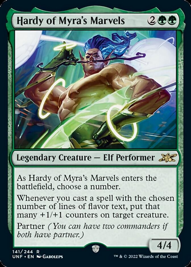 Hardy of Myra's Marvels [Unfinity] Magic: The Gathering
