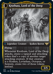 Runo Stromkirk // Krothuss, Lord of the Deep [Innistrad: Double Feature] Magic: The Gathering