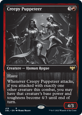 Creepy Puppeteer [Innistrad: Double Feature] Magic: The Gathering