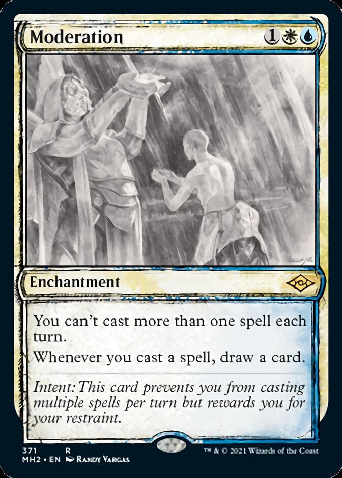 Moderation (Sketch) [Modern Horizons 2] Magic: The Gathering