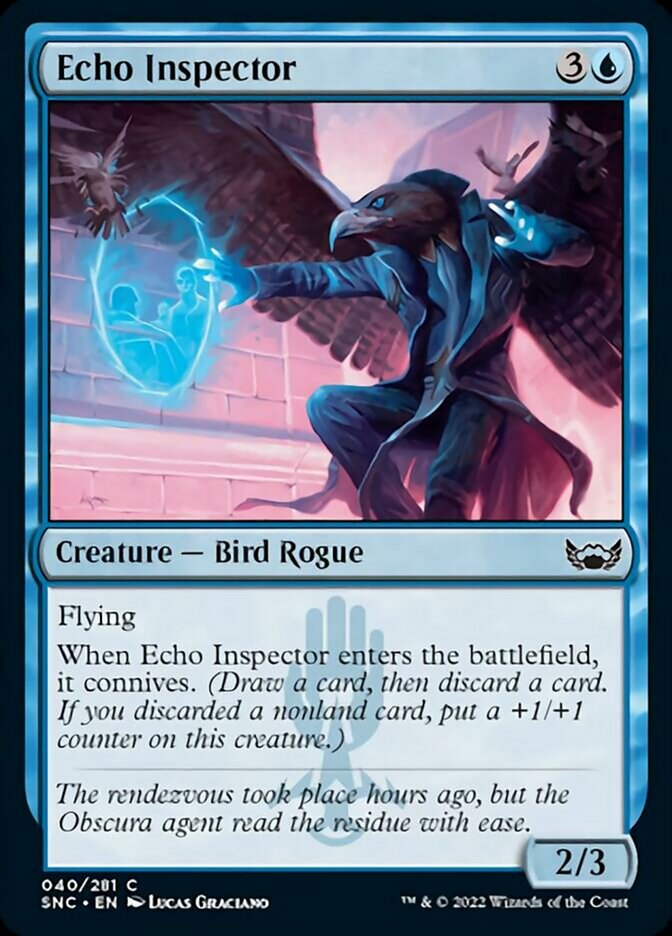 Echo Inspector [Streets of New Capenna] Magic: The Gathering