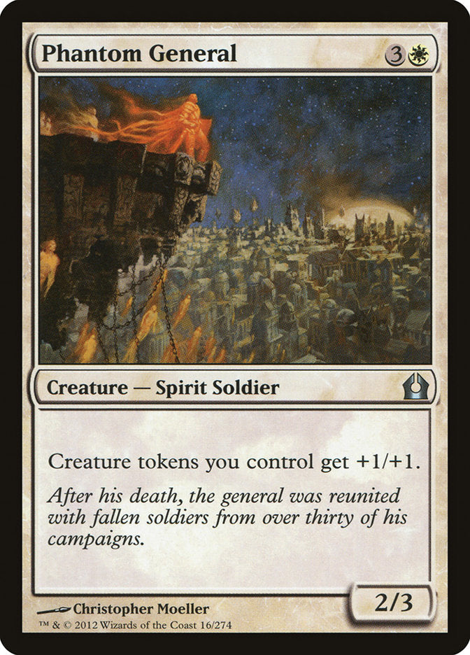 Phantom General [Return to Ravnica] Magic: The Gathering