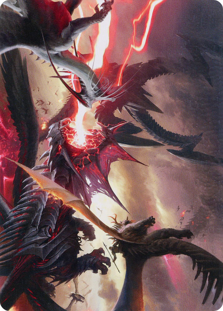 Invasion of Tarkir Art Card [March of the Machine Art Series] Magic: The Gathering