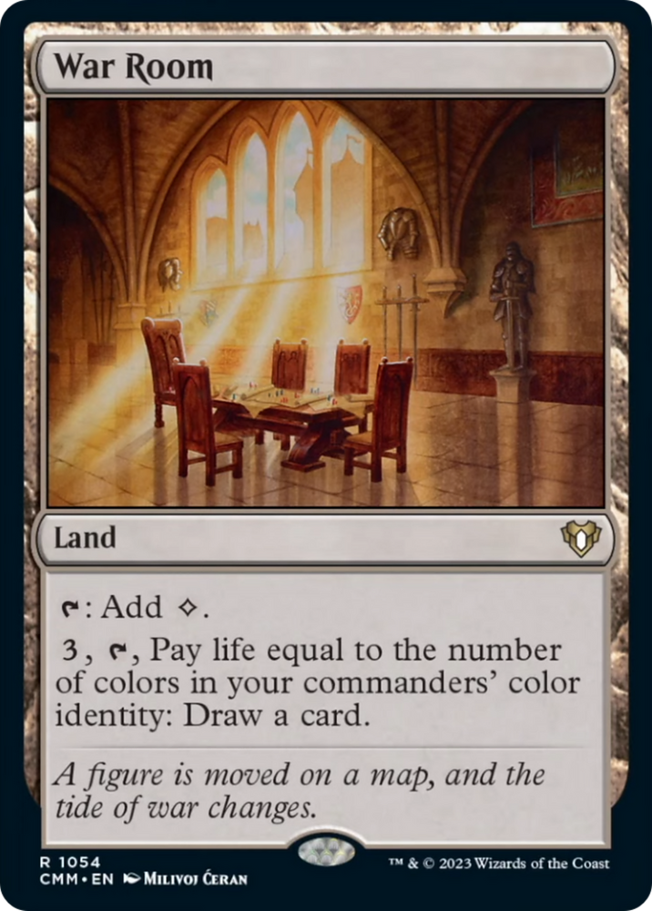 War Room [Commander Masters] Magic: The Gathering