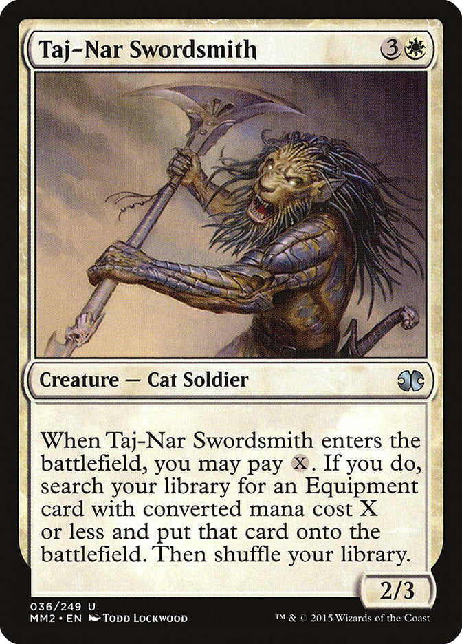 Taj-Nar Swordsmith [Modern Masters 2015] Magic: The Gathering