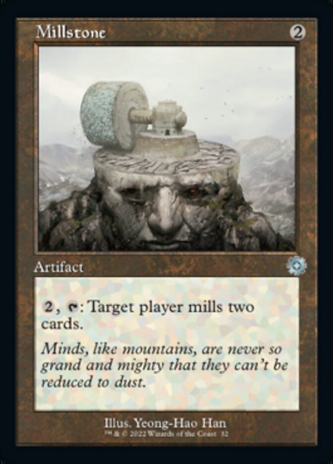 Millstone (Retro) [The Brothers' War Retro Artifacts] Magic: The Gathering