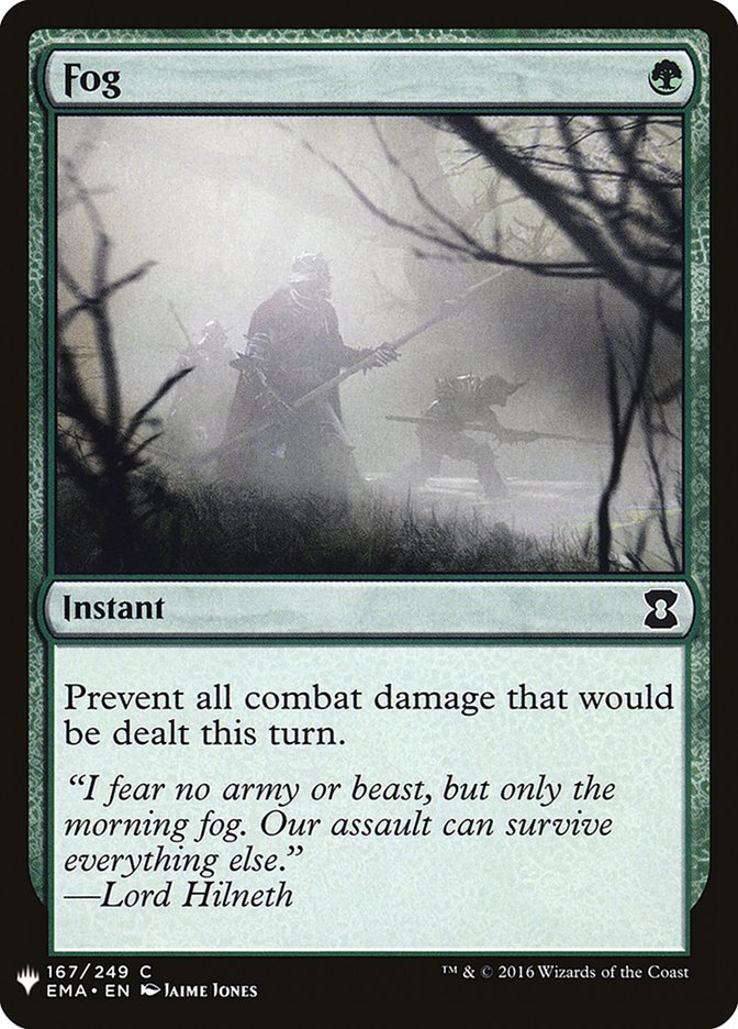 Fog [Mystery Booster] Magic: The Gathering