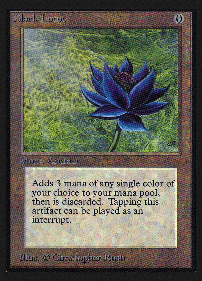 Black Lotus [International Collectors' Edition] Magic: The Gathering