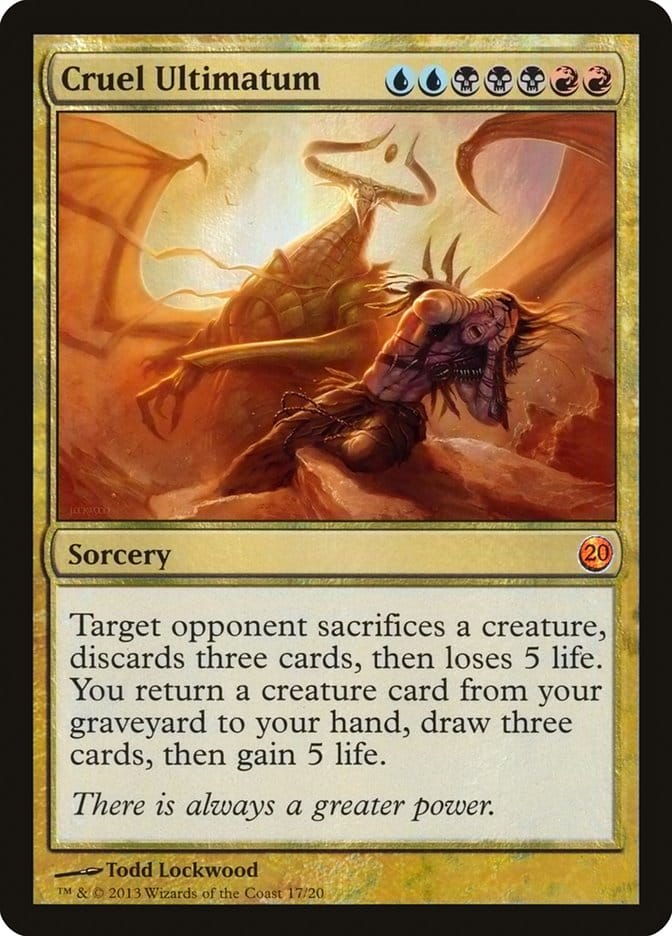 Cruel Ultimatum [From the Vault: Twenty] Magic: The Gathering