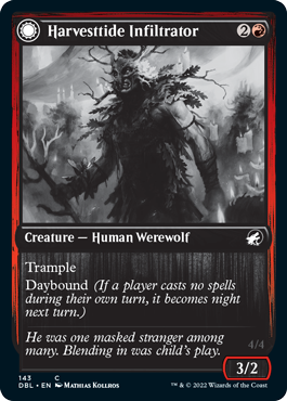 Harvesttide Infiltrator // Harvesttide Assailant [Innistrad: Double Feature] Magic: The Gathering