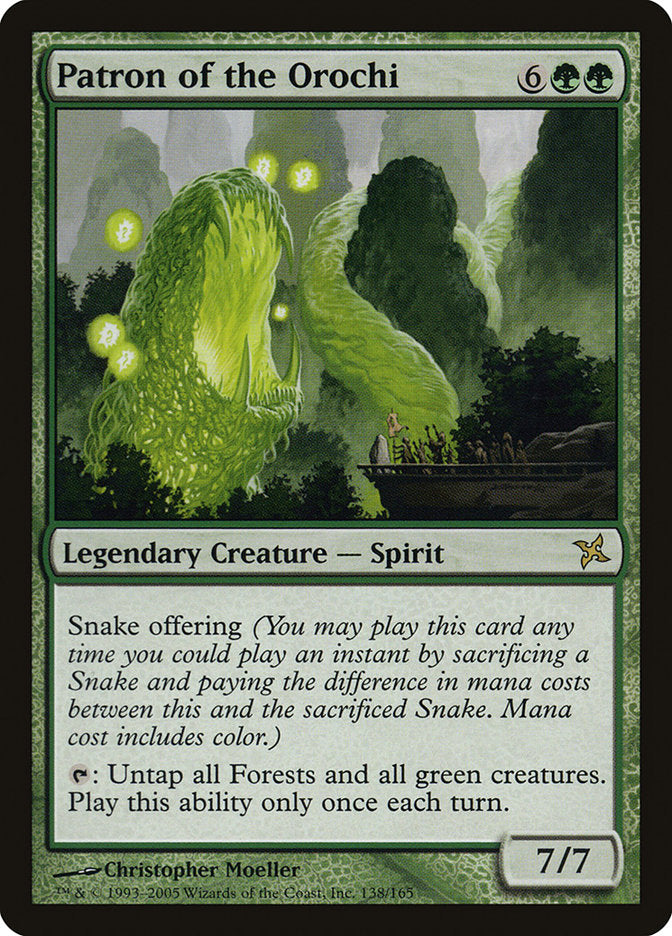 Patron of the Orochi [Betrayers of Kamigawa] Magic: The Gathering