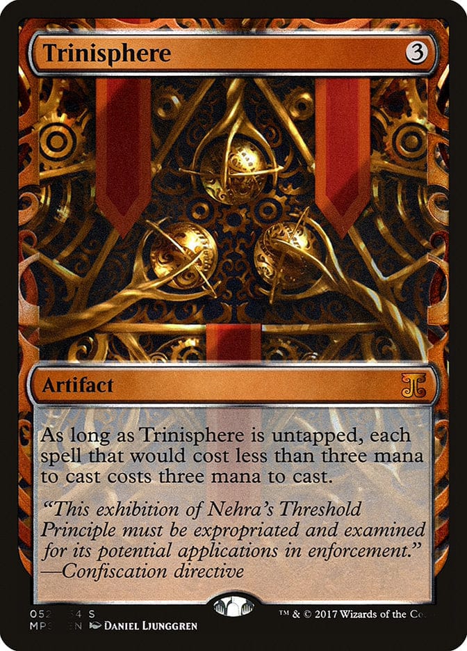 Trinisphere [Kaladesh Inventions] Magic: The Gathering