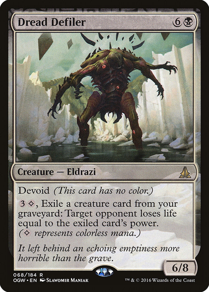 Dread Defiler [Oath of the Gatewatch] Magic: The Gathering