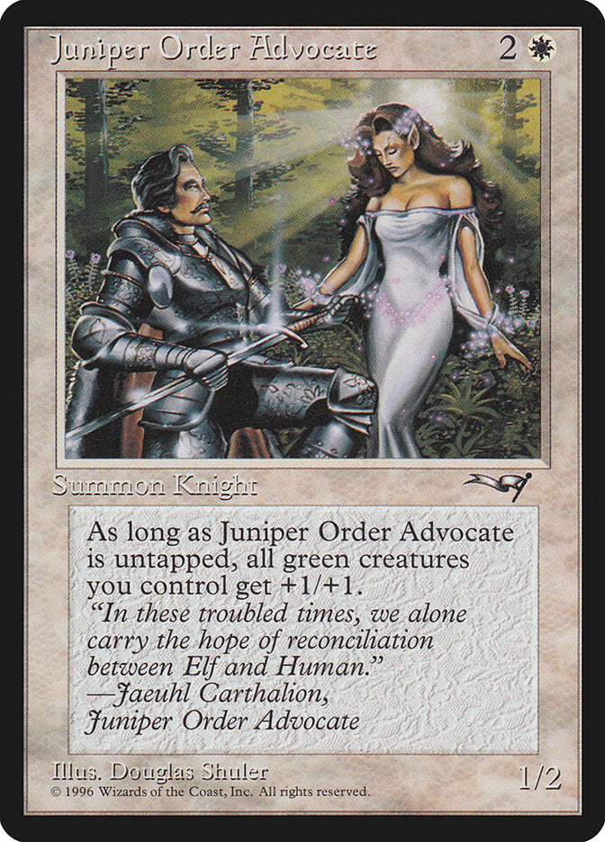 Juniper Order Advocate [Alliances] Magic: The Gathering