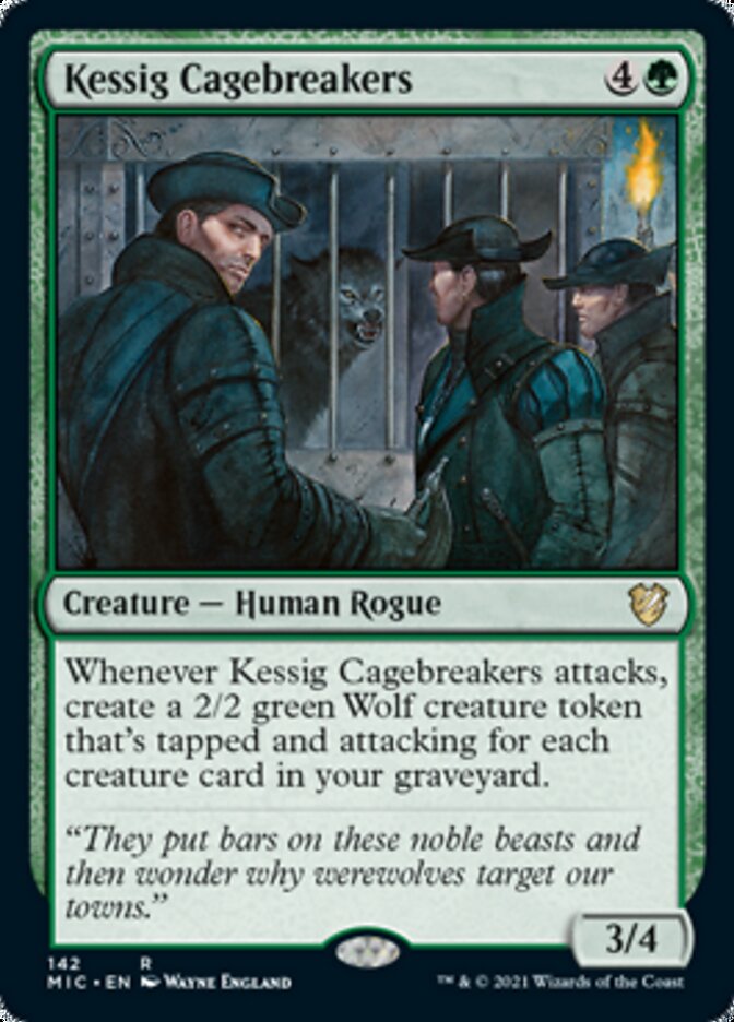 Kessig Cagebreakers [Innistrad: Midnight Hunt Commander] Magic: The Gathering
