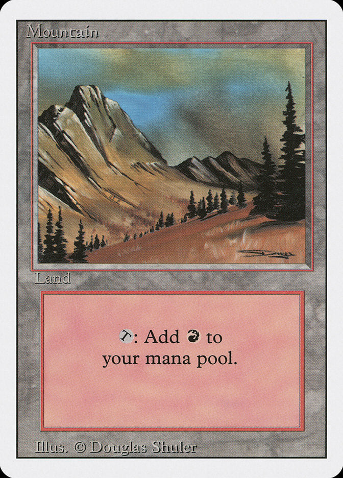 Mountain (No Snow) [Revised Edition] Magic: The Gathering