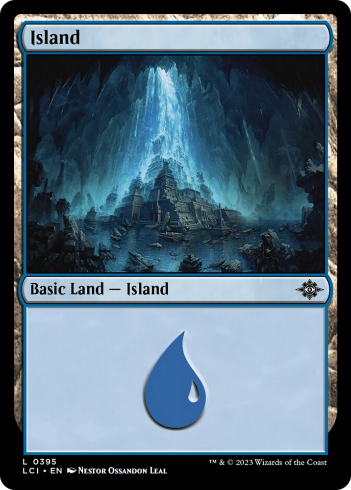 Island (0395) [The Lost Caverns of Ixalan] Magic: The Gathering