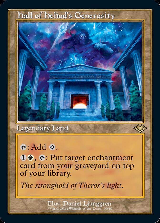 Hall of Heliod's Generosity (Retro) [Modern Horizons] Magic: The Gathering