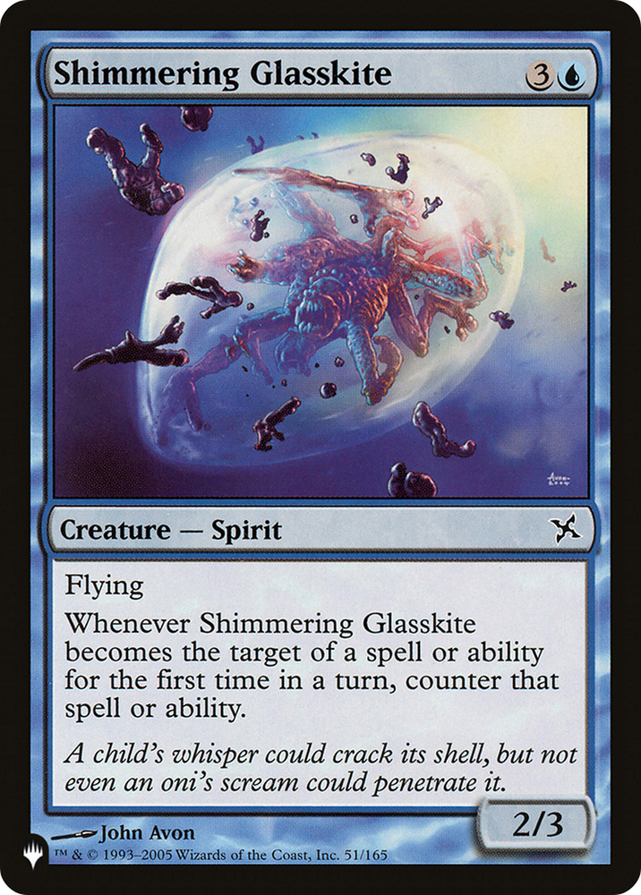 Shimmering Glasskite [The List] Magic: The Gathering