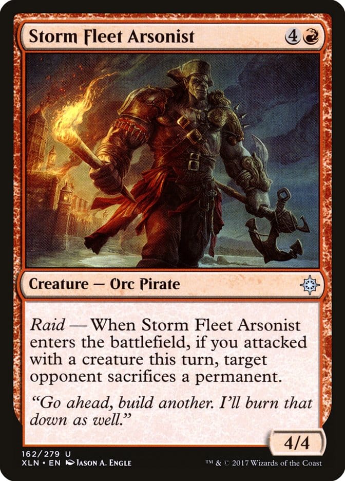 Storm Fleet Arsonist [Ixalan] Magic: The Gathering