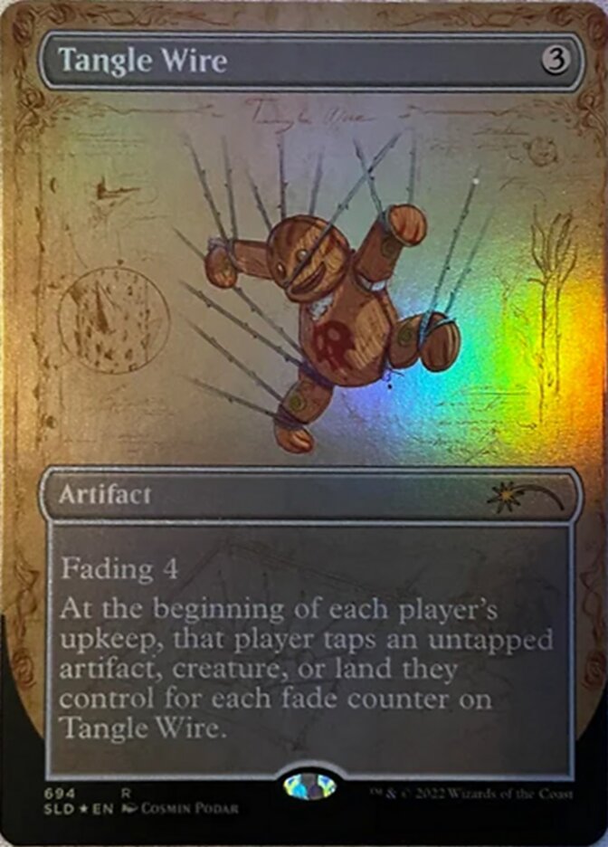 Tangle Wire (Blueprint) [Secret Lair Drop Promos] Magic: The Gathering