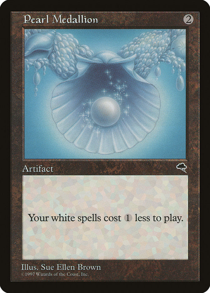 Pearl Medallion [Tempest] Magic: The Gathering