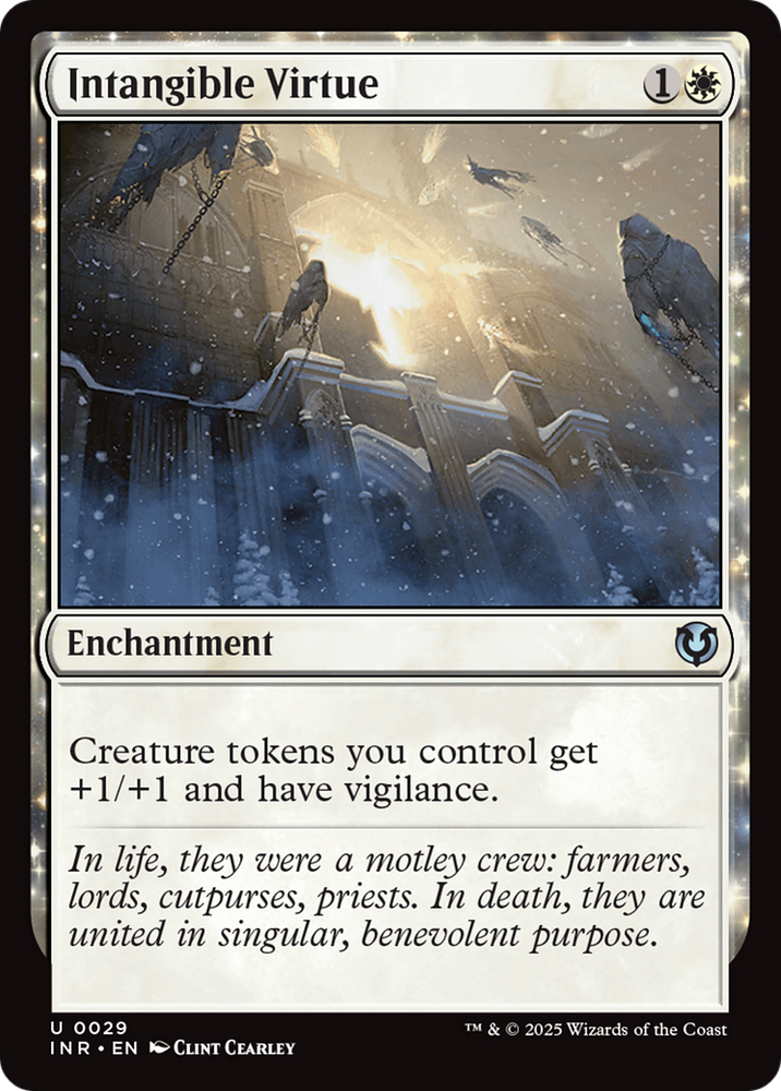 Intangible Virtue [Innistrad Remastered] Magic: The Gathering