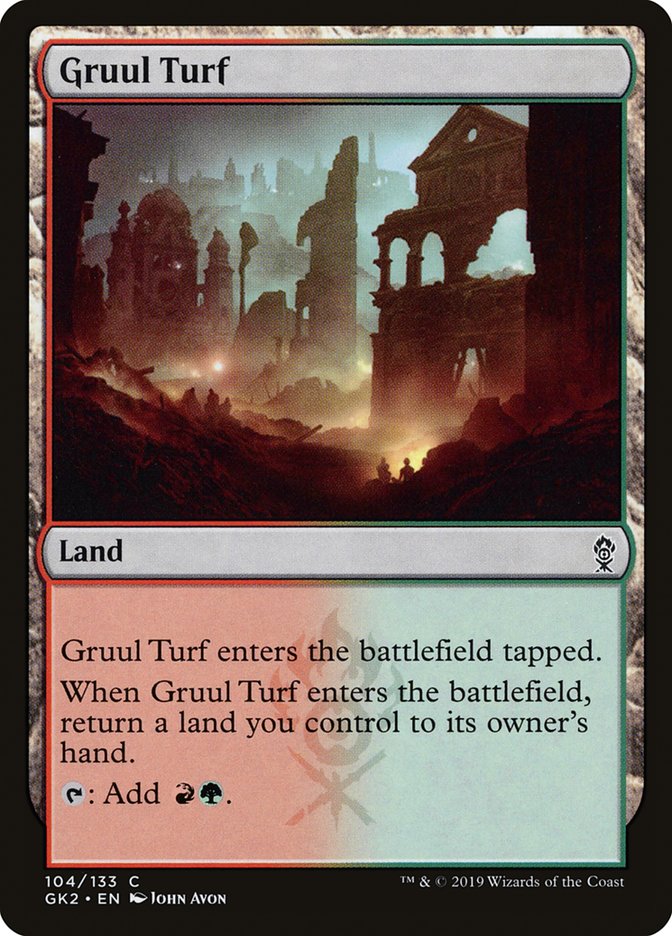 Gruul Turf [Ravnica Allegiance Guild Kit] Magic: The Gathering